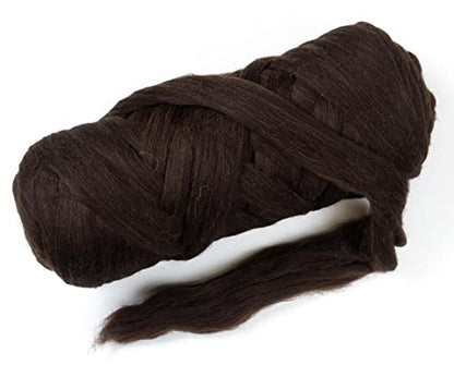 Natural Wool Bulk roving Yarn (32 Ounce)