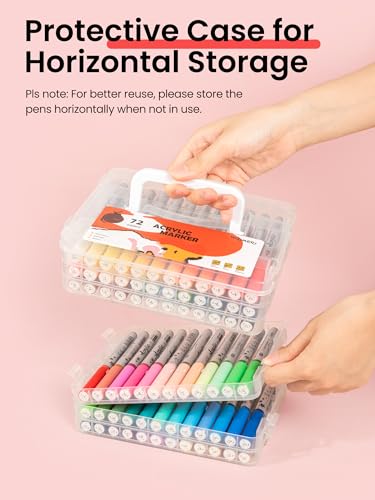 Acrylic Paint Marker 72 Colors (72 Count)