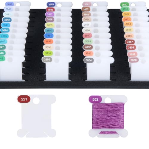 Plastic Embroidery Floss Bobbins