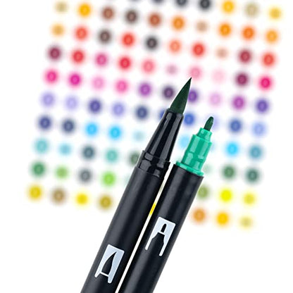56188 Dual Brush Pen Art Markers (10 Count)