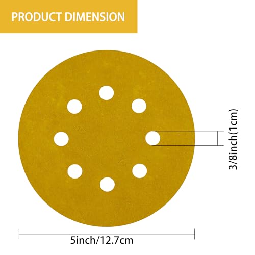 Gold Sanding Discs Set