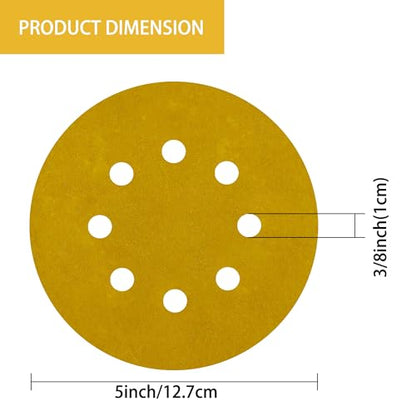 Gold Sanding Discs Set