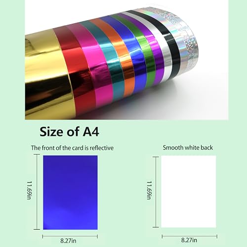 Metallic Cardstock Paper (15 Pack)