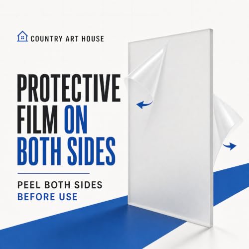 Non Glare Acrylic Replacement for 19x25 Picture Frame