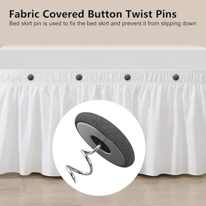 Fabric Covered Button Twist Pins