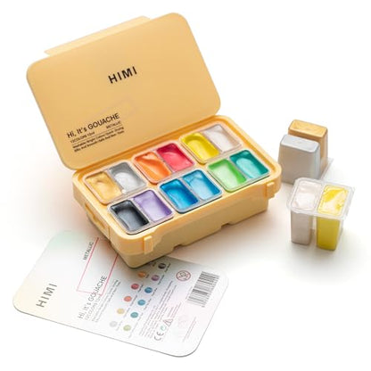 Metallic Jelly Gouache Paint Set