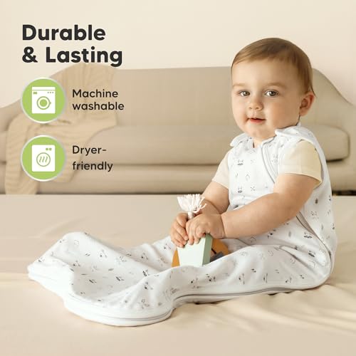 2 Pack Organic Baby Sleep Sacks (2 Count)