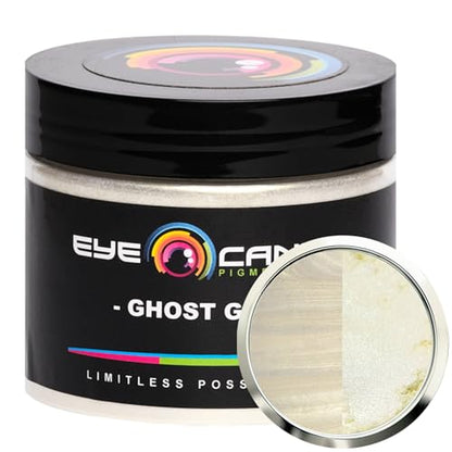 Mica Powder Pigment “Ghost Gold White”