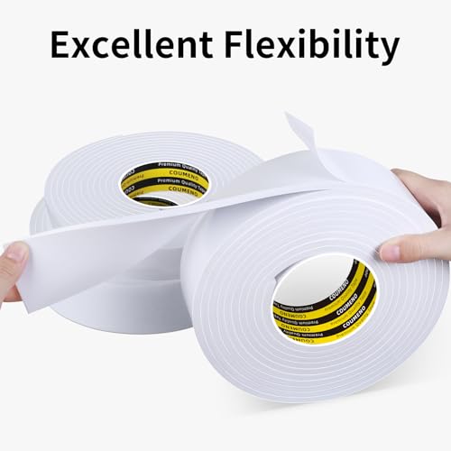 White Foam Tape Weather Stripping Sealing Sponge