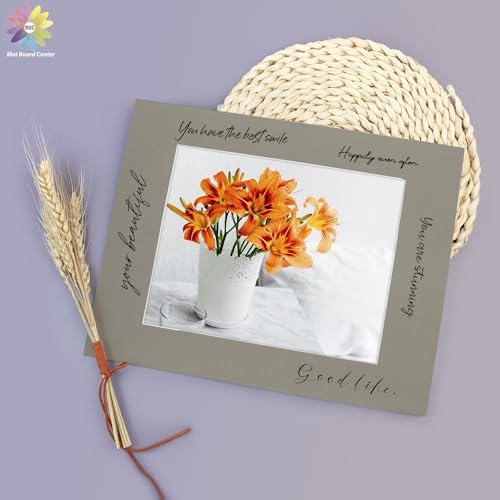 Mat Board Center 10 Pack 11x14 Photo Mats for 8x10 Picture (10 Count)