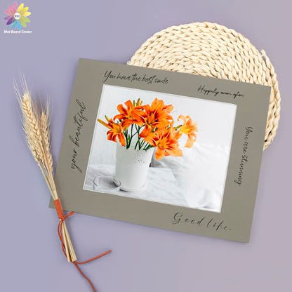 Mat Board Center 10 Pack 11x14 Photo Mats for 8x10 Picture (10 Count)