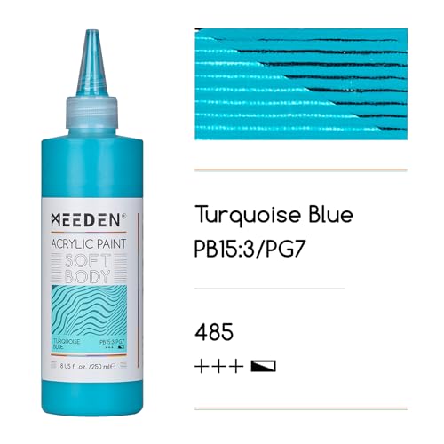Turquoise Blue Acrylic Paint (8.45 Fl Oz)