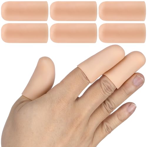6 Pcs Gel Finger Cots (6 Count)