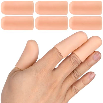 6 Pcs Gel Finger Cots (6 Count)