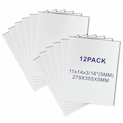 11x14‘’ White Foam Board (12 Count)