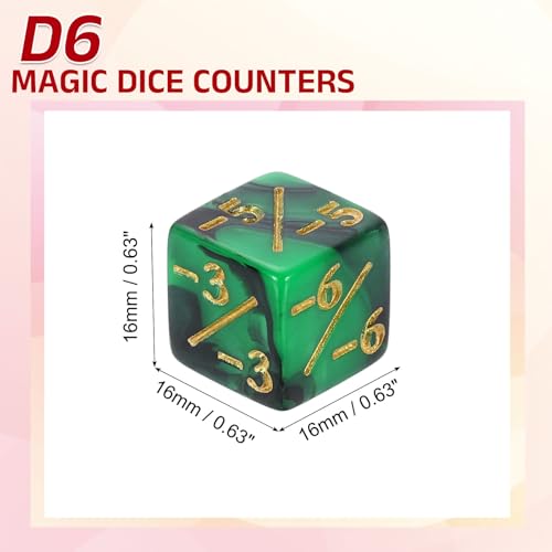24Pcs Magic Dice Counters (24 Count)