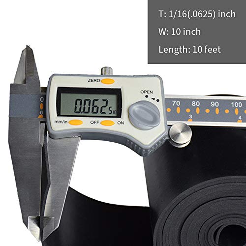 Neoprene Rubber Strips 1 (10 Foot)