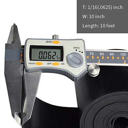 Neoprene Rubber Strips 1 (10 Foot)