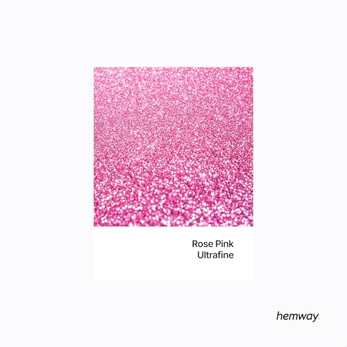 Resin Glitter Rose Pink 100g Ultrafine Polyurethane & Epoxy Glitter (3.5 Ounce)