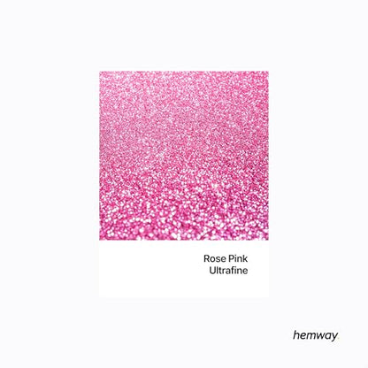 Resin Glitter Rose Pink 100g Ultrafine Polyurethane & Epoxy Glitter (3.5 Ounce)