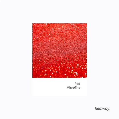 Resin Glitter Red 100g Microfine Polyurethane & Epoxy Glitter (3.5 Ounce)