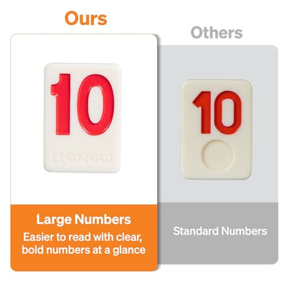 Rummy Cube 6 Player Large Numbers Edition