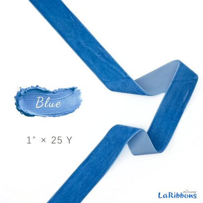 Blue Velvet Ribbon