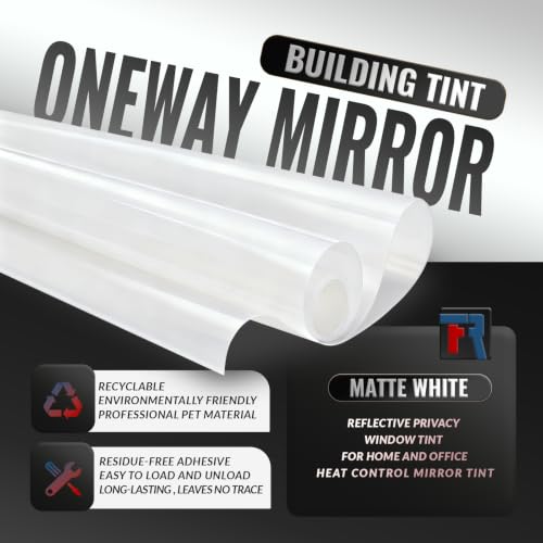 Matte White Window Privacy Film (500 Sq Ft)