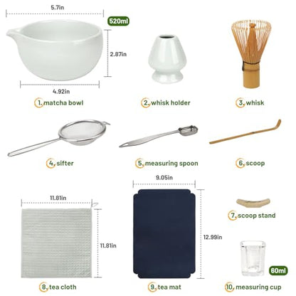 Matcha Whisk Set (10 Count)