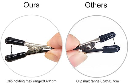 Model Painting Stand Base Holder and 10PCS Bendable Alligator Clip Sticks Set with Lager Clips