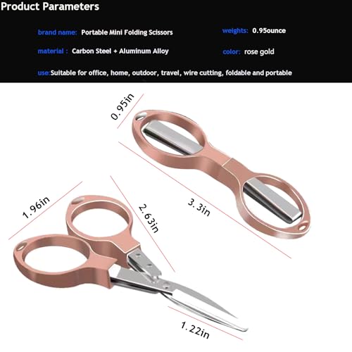 Mini Folding Scissors (2 Count)