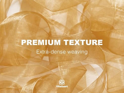 Organza Ribbon 1" x 90 Yd Sheer Gift Wrapping Ribbon (9 Count)