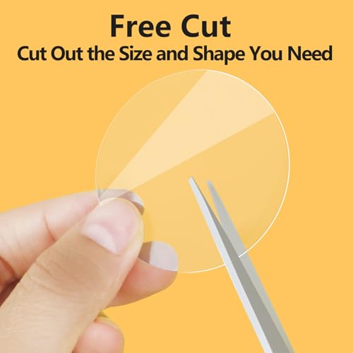 25Pcs Double Sided Mounting Pads Clear Sticky Pads Heavy Duty Adhesive Tape for DIY Reusable Sticky Pads for Home Decor and Crafts