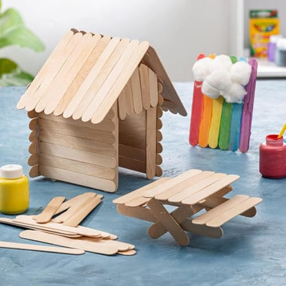 Jumbo 6 Inch Wooden Multi (100 Count)