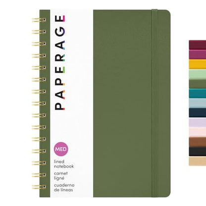 Lined Spiral Journal Notebook