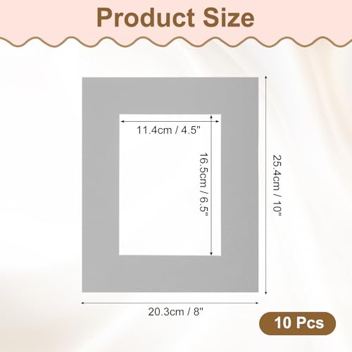 10Pcs Picture Mats (10 Count)