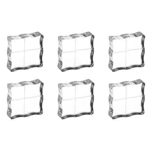 1"x1" Acrylic Stamp Block (6 Count)