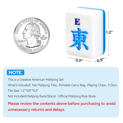 American Mahjong Tile