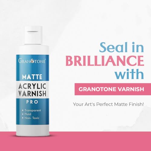 Matte Acrylic Varnish 3.38 fl oz 100 ml (3.38 Fl Oz)