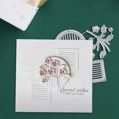 Metal Cutting Dies DIY Embossing Stencil Template Scrapbooking Card Making Mold Photo Album Arts Crafts Tools