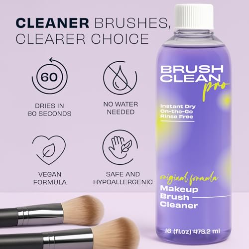 Original Lavender Makeup Brush Cleaner (16 Fl Oz)