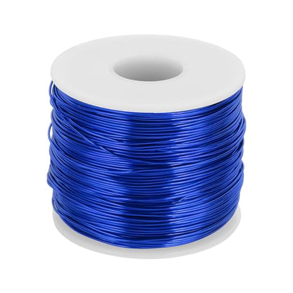 18 Gauge Anodized Aluminum Craft Wire Bendable Bonsai Training Wire 492 Feet 1mm for Sculpting Crafts Wreath Floral Beading Jewelry Making