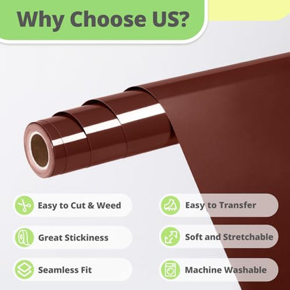 Brown HTV Vinyl Roll