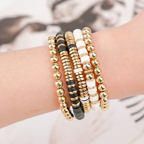 3000 Pcs Clay Beads Bracelets for Women Adults (3000 Count)