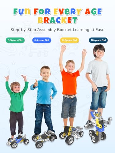 10 in 1 STEM Toys for 5 Year Old Boy