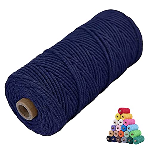 Macrame Cotton Cord 3mm x 109Yards (327 Foot)