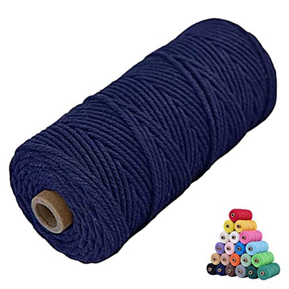 Macrame Cotton Cord 3mm x 109Yards (327 Foot)