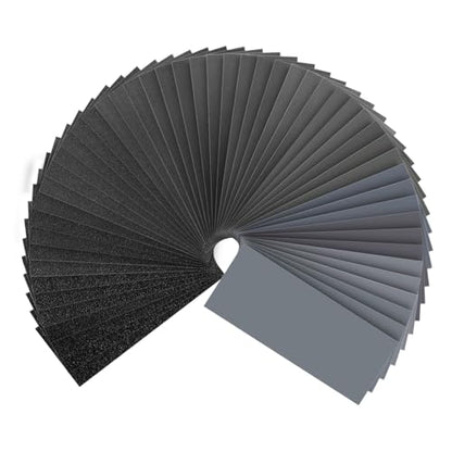 51 Sheet Sandpaper Assortment (51 Count)