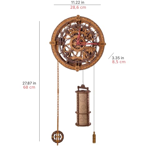 Steampunk 3D Puzzle Clock