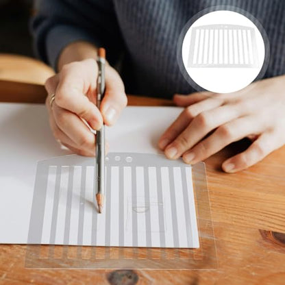Straight Line Stencil Template
